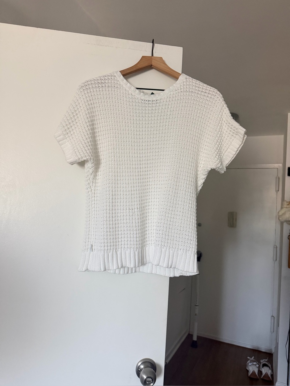 Ralph Lauren Short-Sleeve Knit Sweatshirt S